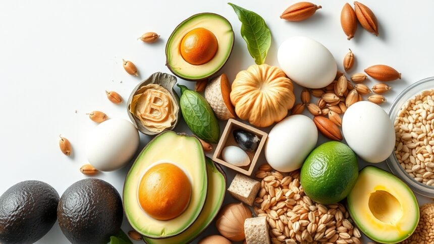 Ételek és hozzávalók a B5-vitaminban gazdag étrendhez