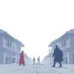 Modern városi táj az RWA rendszer előnyeivel a pénzügyi szektorban