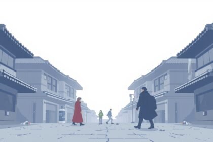 Modern városi táj az RWA rendszer előnyeivel a pénzügyi szektorban