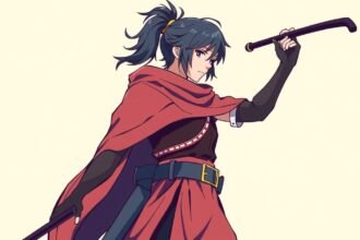 Karakter lávakő erejével, földelés és stabilitás szimbóluma.