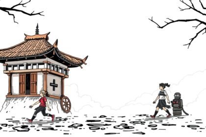 Két gyermek, egy robot és egy pagoda az indiai citromfű illóolaj világában