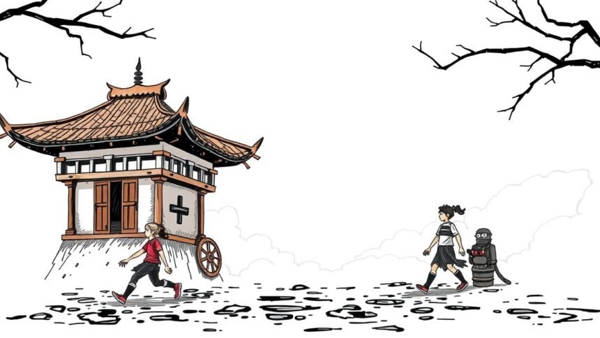 Két gyermek, egy robot és egy pagoda az indiai citromfű illóolaj világában