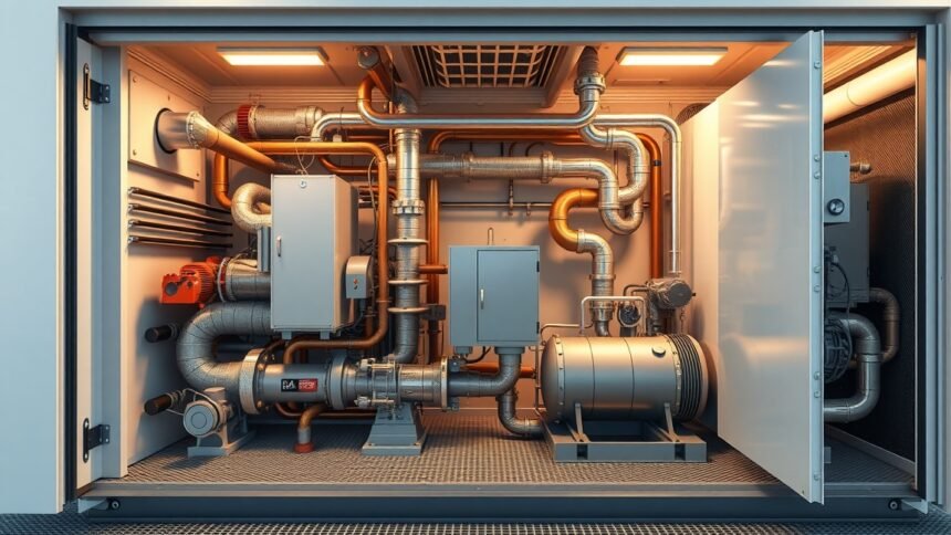 Szárazhűtő ipari alkalmazás, hűtési technológia részletei