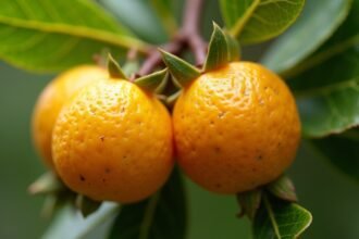 Friss graviola gyümölcsök zöld leveleken