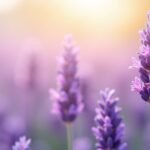 Friss levendula virágok napfényben, természetes gyógymódokhoz.