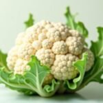 Friss nyers karfiol, gazdag tápanyagokban és egészségügyi előnyökkel