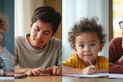 Gyermekek és szülők különböző nevelési stílusban