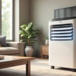 Orion hűtő-fűtő mobilklíma egy modern lakásban