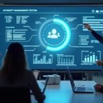 Integritásirányítási rendszer bemutatója egy cég értekezletén.