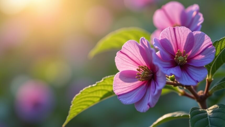 Kökényvirág virágai napfényben, természetes gyógyír a mindennapokra.