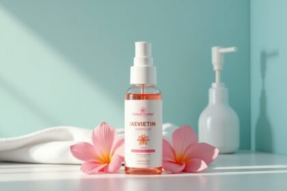 Terpin-hidrát: köptető hatású spray virágokkal díszítve