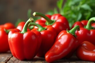 Friss pirospaprika egészségi előnyökkel gazdagítva