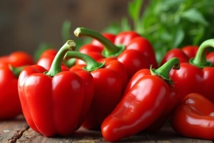 Friss pirospaprika egészségi előnyökkel gazdagítva