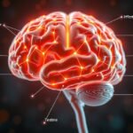 Az agy idegi hálózatainak és neurotranszmitter funkcióinak ábrázolása.