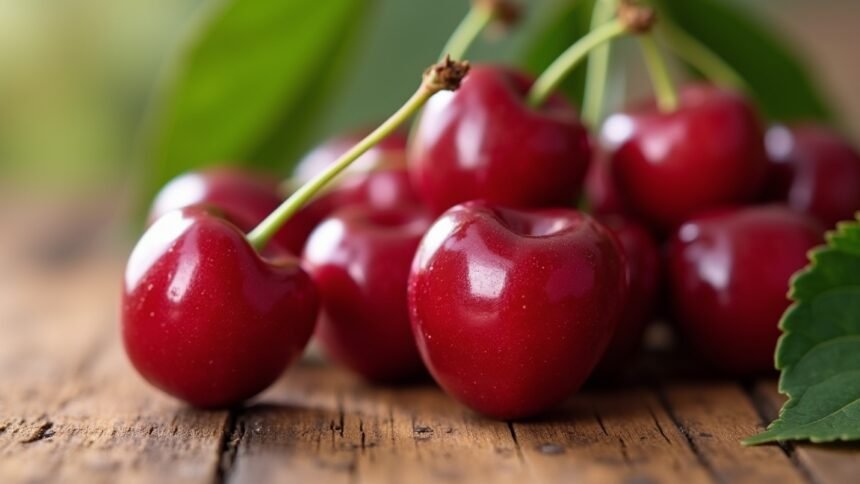 Friss meggy cseresznye, emésztést segítő gyümölcs