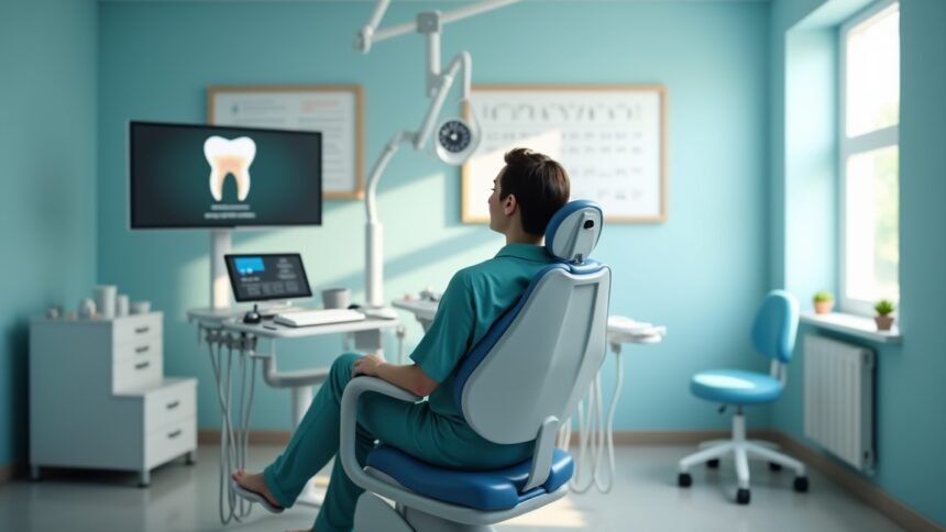 Fogorvosi rendelő modern berendezése