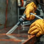 RO-55 rozsdamaró használata rozsdaeltávolításhoz