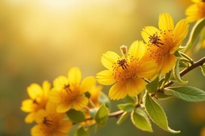 Galagonya virágpor virágai, természetes antioxidánsok forrása