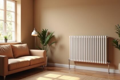 Olajradiátor modern otthonban kényelmes fűtési megoldással