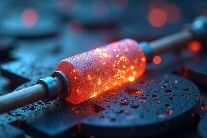 Az aktív anód elektrokémiai folyamatokban scintilláló hatása