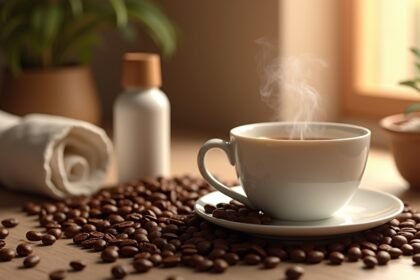 Friss kávé és bőrápolás eszközök lásd a természetes szépséghez