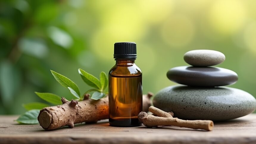 Vetiver illóolaj természetes légfrissítő földes illattal