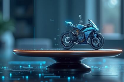 Kiborg motor a levegőben, technológiai háttérrel