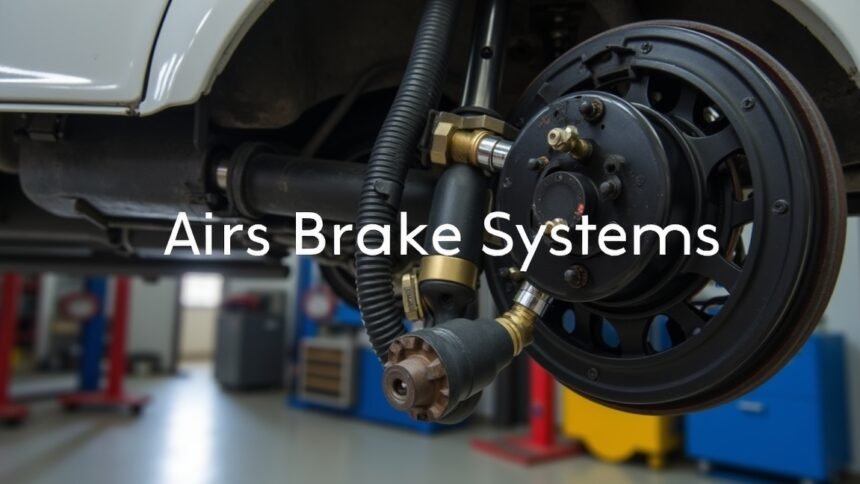 A pótkocsi légfék rendszerének részletei és elemei