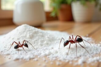 Hangyák szódabikarbóna mellett, hatékony kártevőirtás