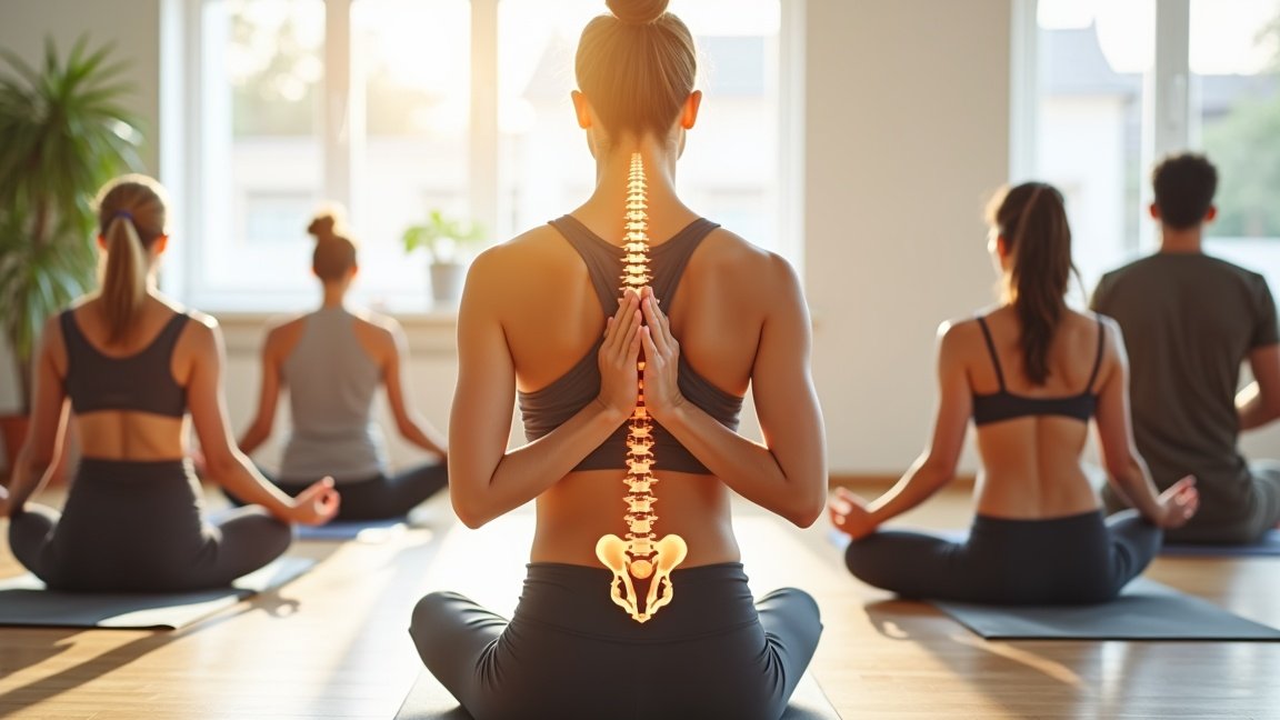 Jóga, amely erősíti a gerincet és javítja a testtartást