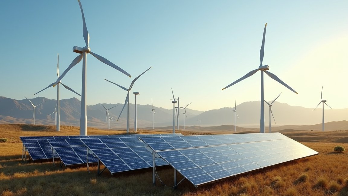 Szél- és napenergia megújuló energiaforrásokkal