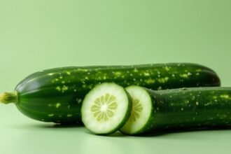 Friss uborka, természetes vízhajtó hatású zöldség