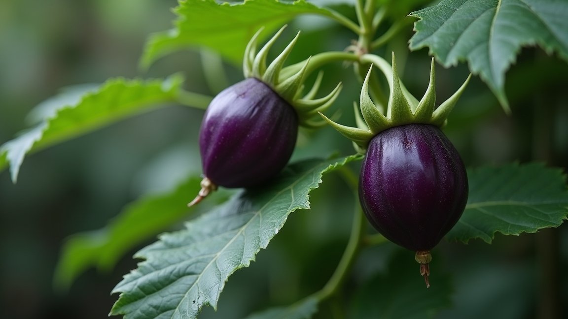 Nadragulya bogyói a természetben, egészségtudatos használathoz.