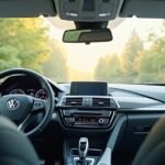 Volkswagen belső tér, modern designnal és komfortos környezettel.