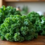 Friss kelkáposzta, vitaminokban és antioxidánsokban gazdag zöldség.