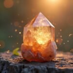 Füstkvarc kristály fényben, energikus és tiszta hatásokkal.