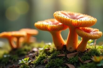 Kínai hernyógomba természetes környezetben, egészségügyi előnyökkel