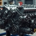 1.7 CDTI motor részletes nézete, bemutatva a műszaki elemeket.