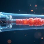 Gégemikrofon 3D modellezése, a hangfelvétel technikájának ábrázolásával