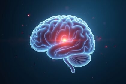 Lítium hatása az agyra: 3D agy kép