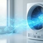 Aereco EM 916 energiatakarékos lakásszellőztető működés közben