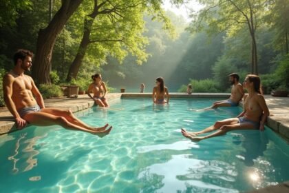 Kneipp taposó élmény természetes környezetben, láb frissítő hatás