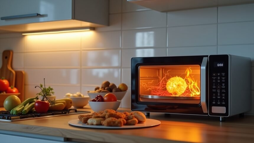 Mikrohullámú sütő működése az egészséges táplálkozás során