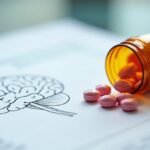 Ritalin (metilfenidát) ADHD kezelésére szolgáló gyógyszer, agyrajz mellett