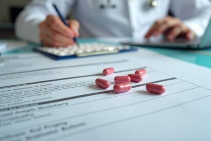 Moduxin gyógyszer és orvosi dokumentáció munkakörnyezetben