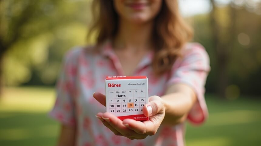 Béres Csepp doboza a menstruációs ciklussal kapcsolatban.