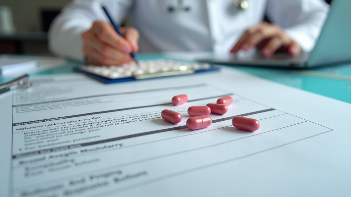 Moduxin gyógyszer és orvosi dokumentáció munkakörnyezetben